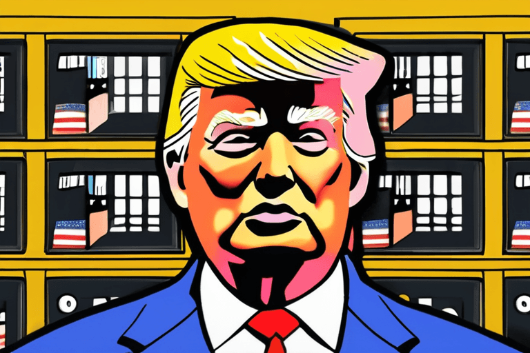 트럼프의 인종차별적 게시물, 기술 및 시장 혼란 촉발