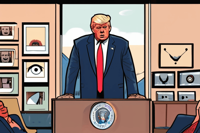 트럼프, 인종차별적 영상 옹호하며 사과 거부