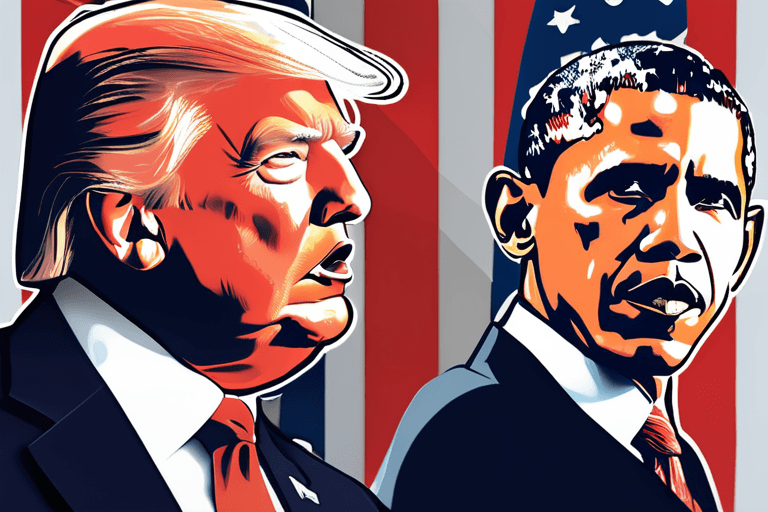 Trump Sparks Outrage With Racist Obama Video