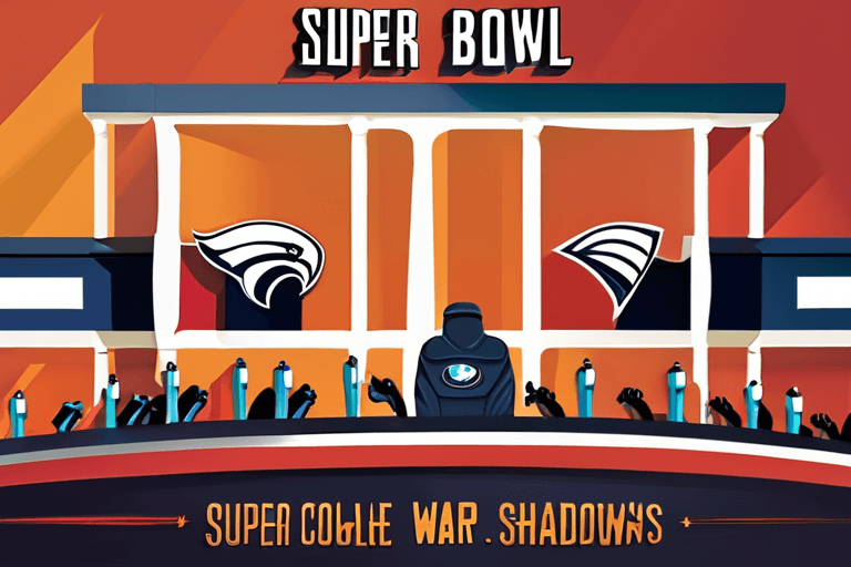 Super Bowl, Krieg und Schatten: Schlagzeilen kollidieren!