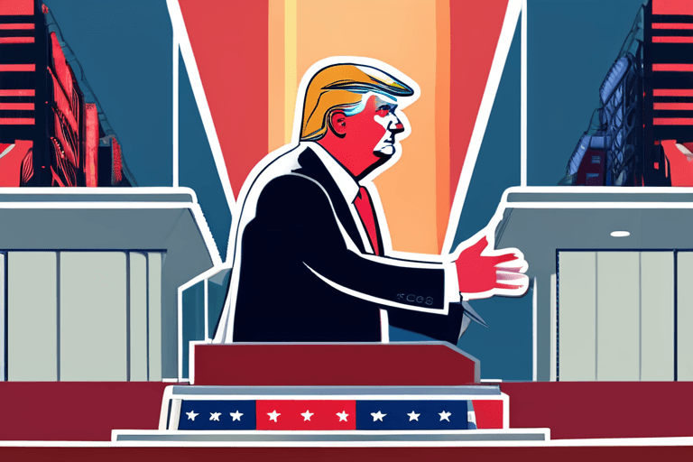 Trump Backs Broadcast Deal After Reversal