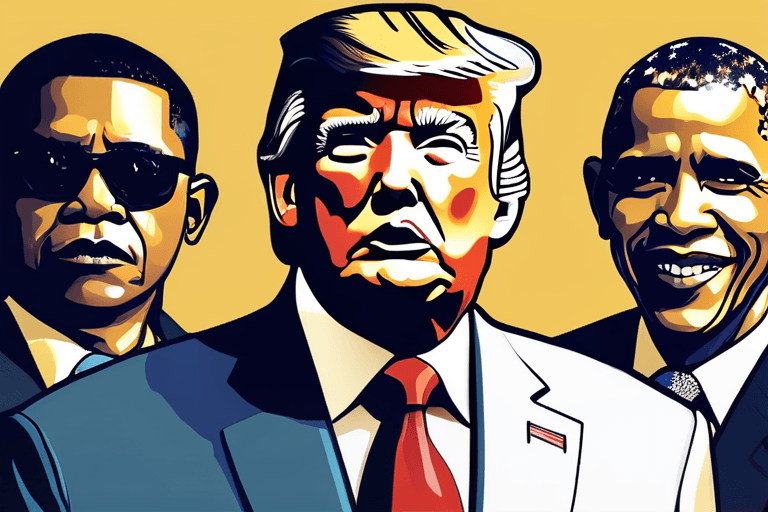 트럼프, 인종차별적 오바마 영상으로 분노 촉발