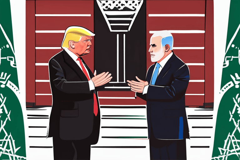 Trump, Netanyahu to Discuss Iran Amid Protests, Storm