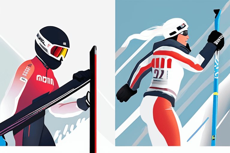 ヴォーン、転倒　ジョンソンがミラノ・コルティナ大会で金メダル獲得