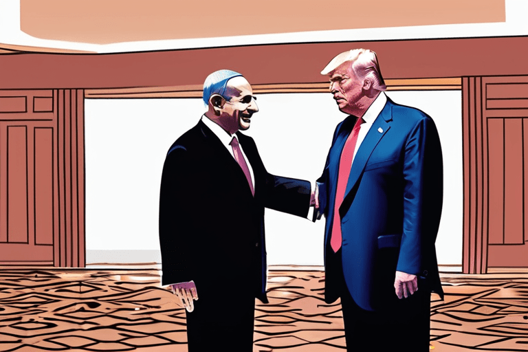 多哈星光熠熠，内塔尼亚胡将与特朗普会面