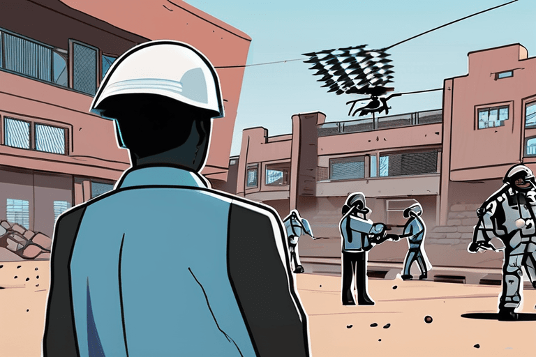 수단 드론 공격으로 민간인 사망; 홍콩 재벌 수감