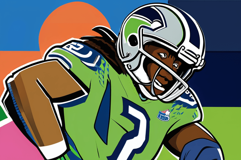 シーホークス、スーパーボウルで大空へ！バッド・バニーが咆哮！