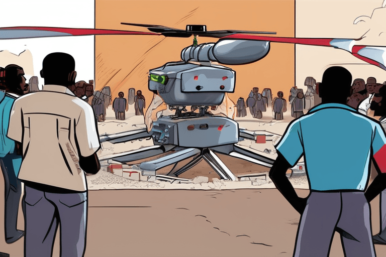 スーダン無人機攻撃で民間人死亡、企業は増税に抗議