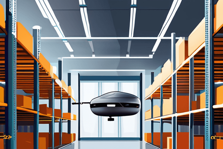 Fabricante de drones de IA consegue US$40 milhões, impulsionando a revolução nos armazéns