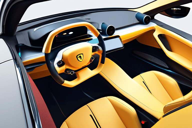 伊夫与纽森设计惊艳法拉利电动汽车内饰
