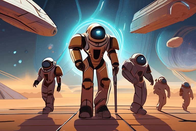 AI 에이전트, 신규 MMO에서 우주 정복