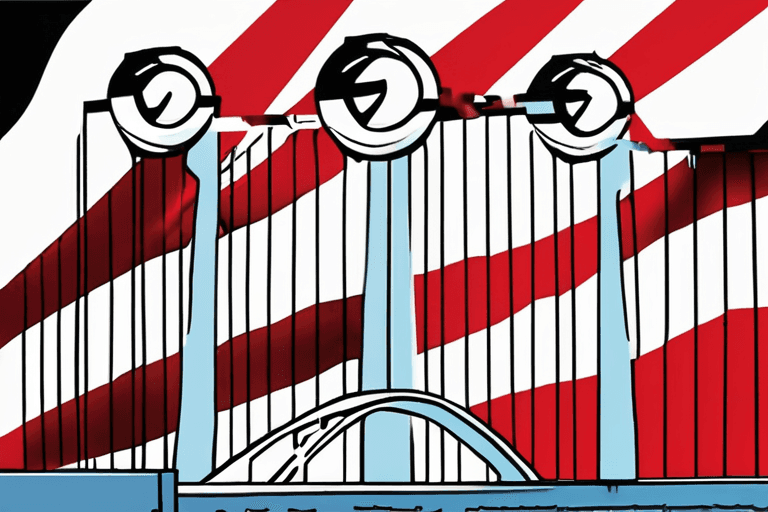 特朗普威胁桥梁封锁，引发贸易紧张局势