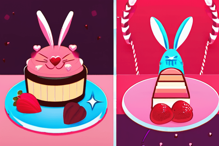 배드 버니, 디저트 & 주피터: 발렌타인 데이 화제!