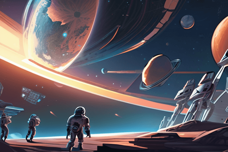 नए MMO में AI एजेंट्स ने अंतरिक्ष पर विजय प्राप्त की