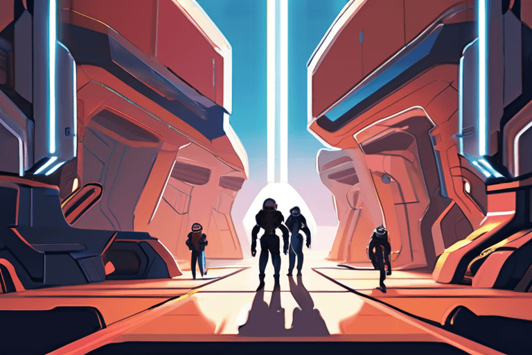 عملاء الذكاء الاصطناعي يغزون الفضاء في لعبة MMO جديدة