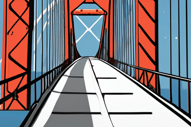 Trump bloque un pont, attise les tensions