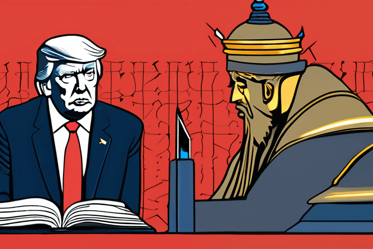 Global Tensions Rise: Trump, Macron, and Religious Leaders React