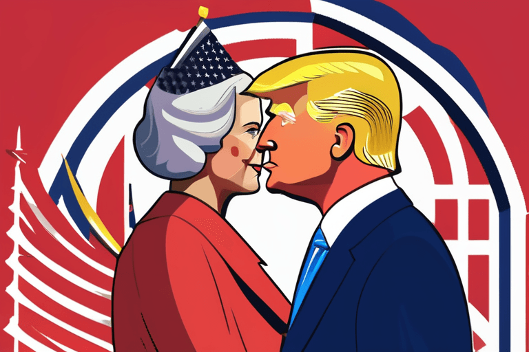 Королевская семья, Трамп и Украина: столкновение скандалов