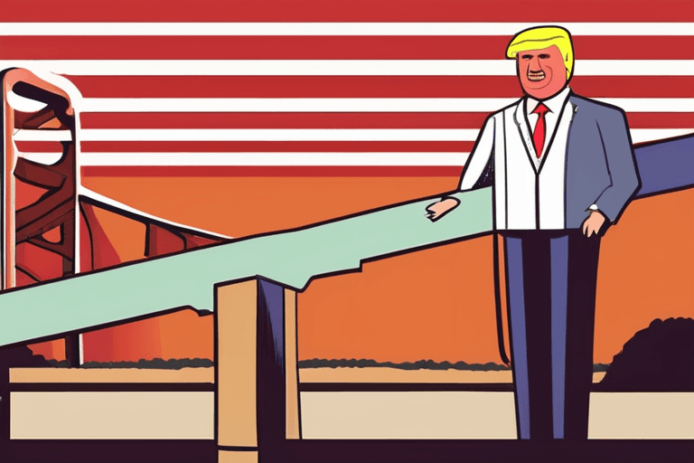 Trump Blocks Bridge, Texas Senate Race Heats Up