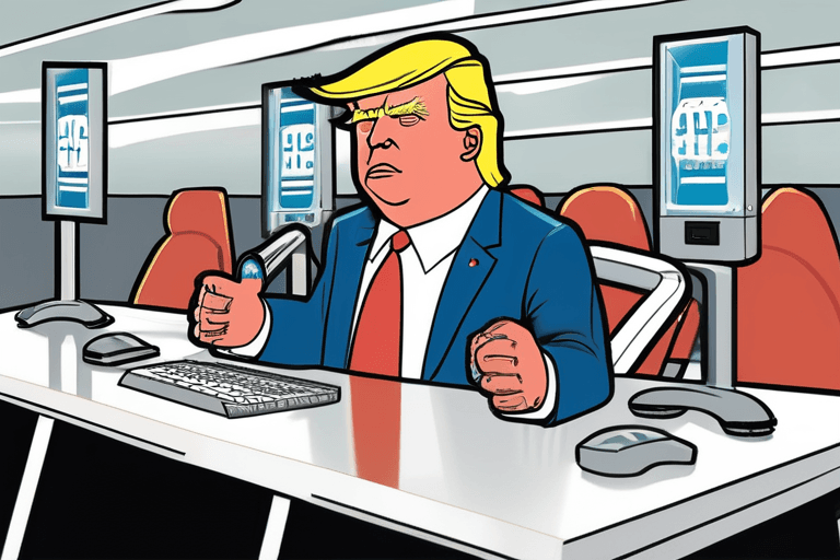 ترامب، باني، والذكاء الاصطناعي يتصادمون في فوضى!