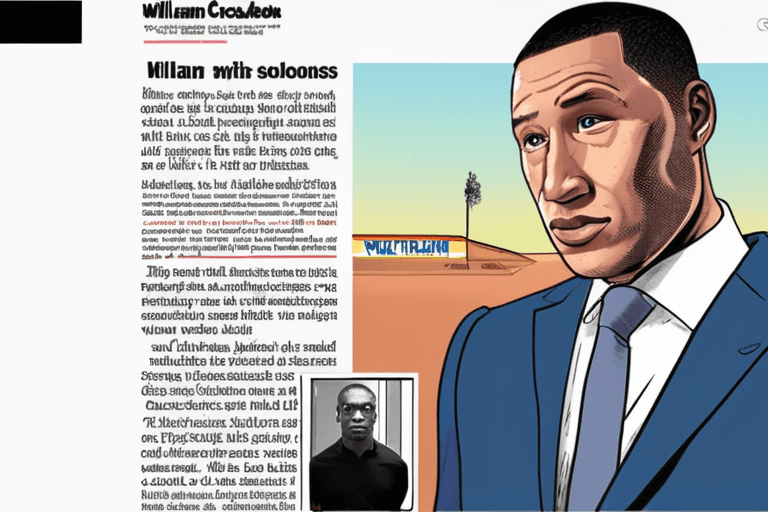 William sommé d'aider un homme détenu, un olympien admet avoir triché