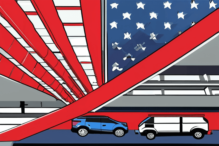 포드, 관세에 타격; 미국 지출 둔화