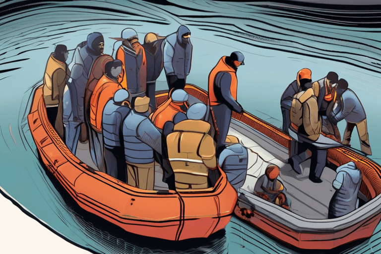 Barco de Migrantes Vira, Dezenas Mortos; Investigação Epstein Esquenta