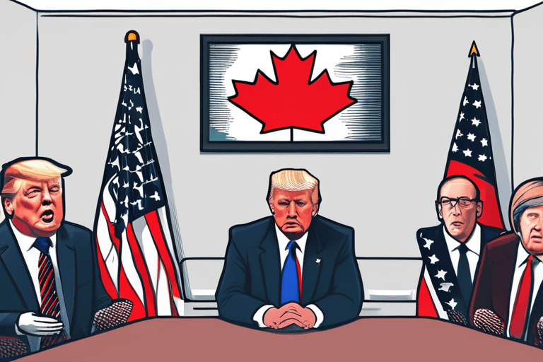 Republicanos da Câmara Desafiam Trump em Tarifas ao Canadá