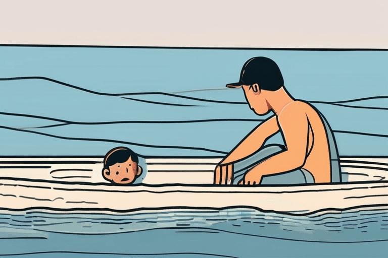 Boy Swims for Hours, Saves Family Stranded at Sea