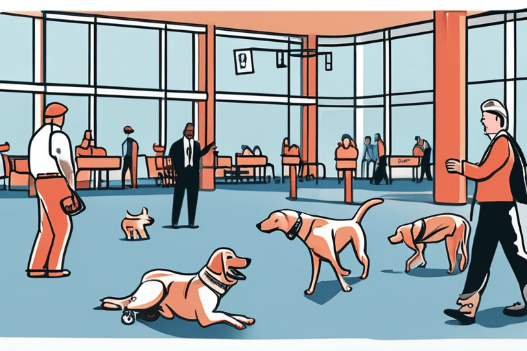 Airport Reopens Amidst Chaos, Dog Steals the Show!