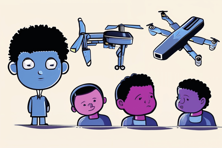 드론 공격으로 어린이 사망, 학교 총격 용의자 신원 확인