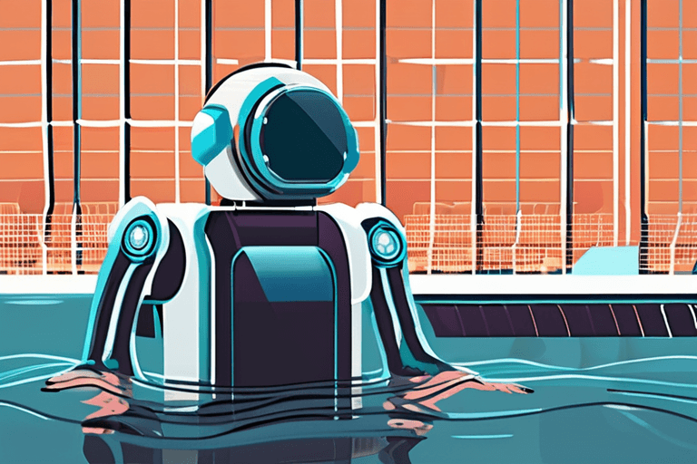 Rapaz Nada Horas para Salvar Família; Robô Estreia em Sarajevo