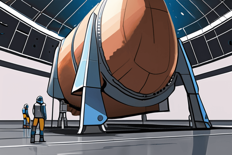 SpaceX bereitet Starship vor, Entfernung des Dragon-Crew-Arms