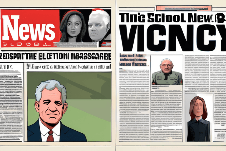 एप्स्टीन कांड, स्कूल नरसंहार, और चुनाव जीत समाचारों पर हावी