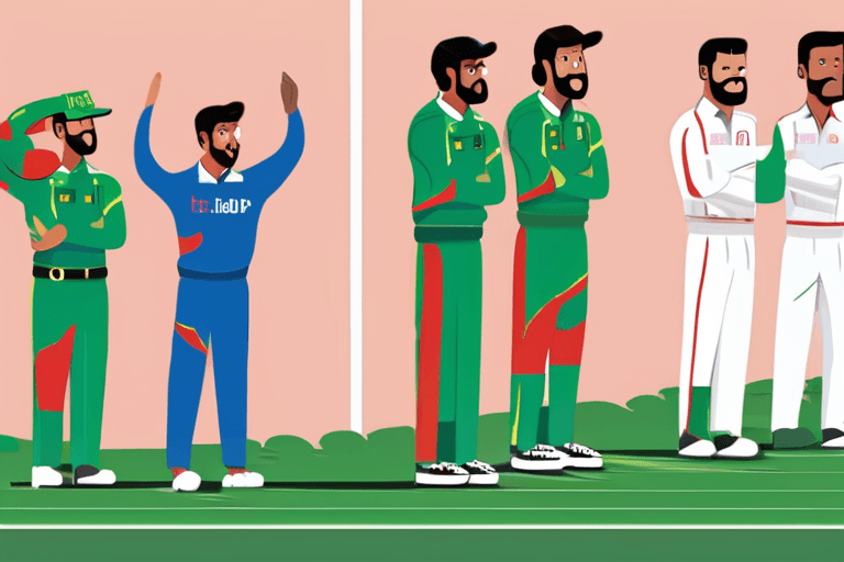 Italienisches Cricket schockt Indien; Bangladesch wählt Wandel!