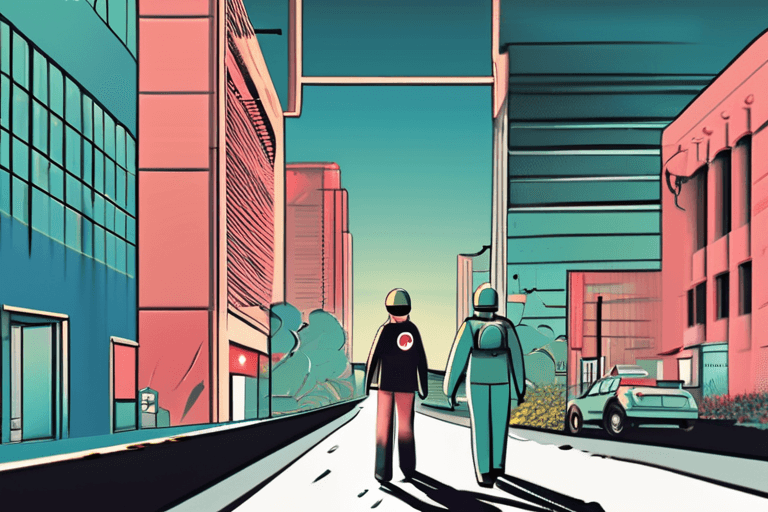 歩行が命を救い、チップを飛ばし、AI黙示録に抗う