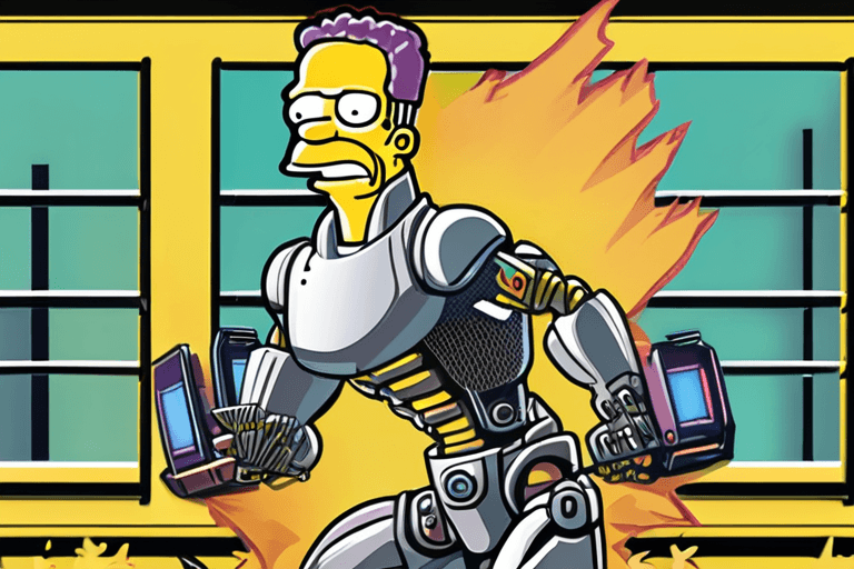 赛博格未来，圣洁网红，辛普森怒火！