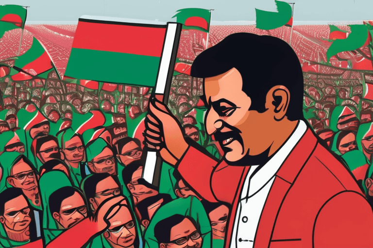 El Partido Nacionalista de Bangladesh Reclama Victoria Histórica en las Elecciones