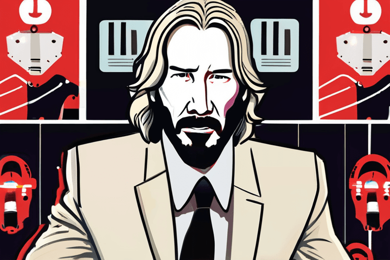 Keanu Reeves dans un jeu John Wick ; Réunion MST3K !