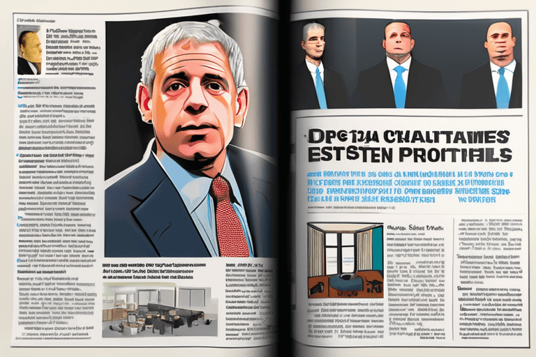 엡스타인의 숨겨진 카메라: 엘리트 유착 관계 드러나나?