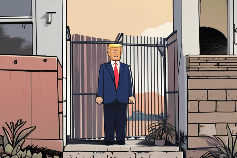 A Guerra na Fronteira de Trump: Vizinhos Visados, Democratas Reagem