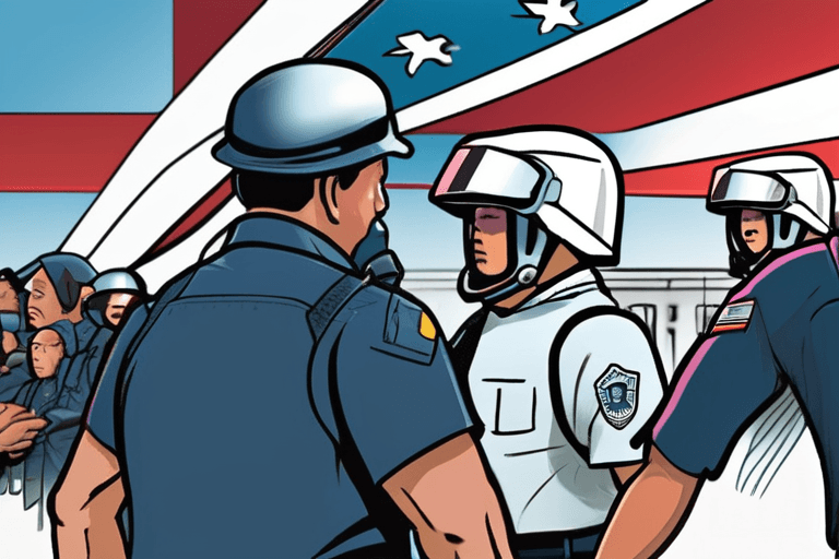 ICE 반대 시위 격화; 연방 요원 입원