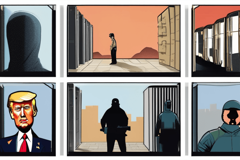 트럼프의 비밀 전쟁: 이웃 체포, 이란 다음?