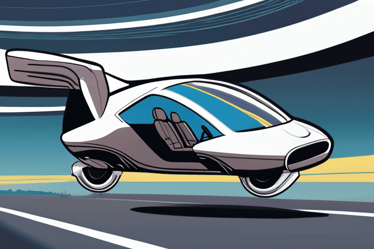 AI 안전 우려 속, 플라잉 카 데뷔