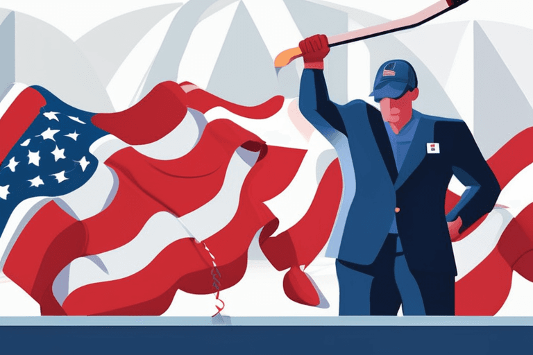 ओलंपिक: यूएसए हॉकी का दबदबा, वायरल ध्वज क्षण