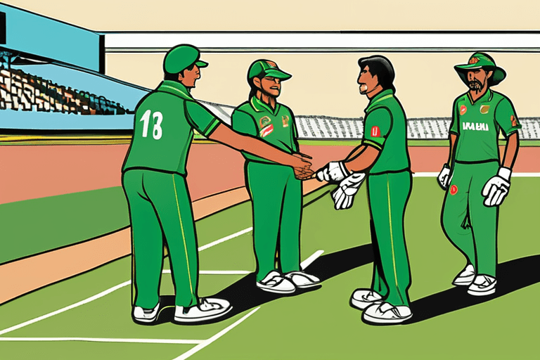 Choque de críquet India-Pakistán: Capitanes rechazan el saludo