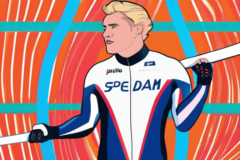 스피드스케이팅 리어담, 은메달 획득, 제이크 폴의 약혼녀