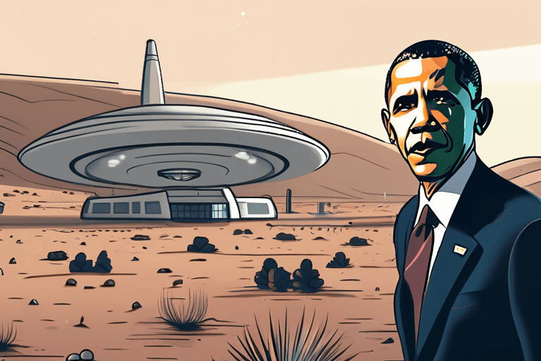 オバマ：宇宙人は実在するが、エリア51にはいない