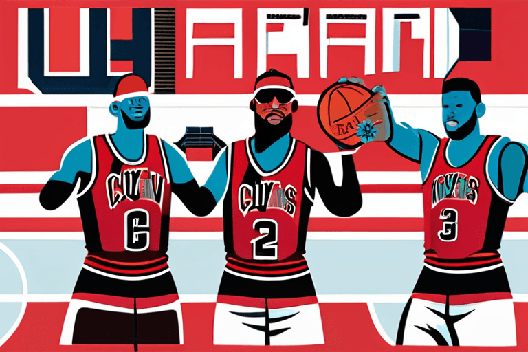 르브론, 카이리, & 조던, 올스타 주말 지배