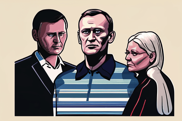 夫が行方不明、ナワルヌイ氏の母が正義を求める、ヴォーンが退院